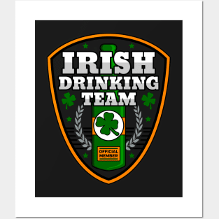 Irish Drinking Team Posters and Art